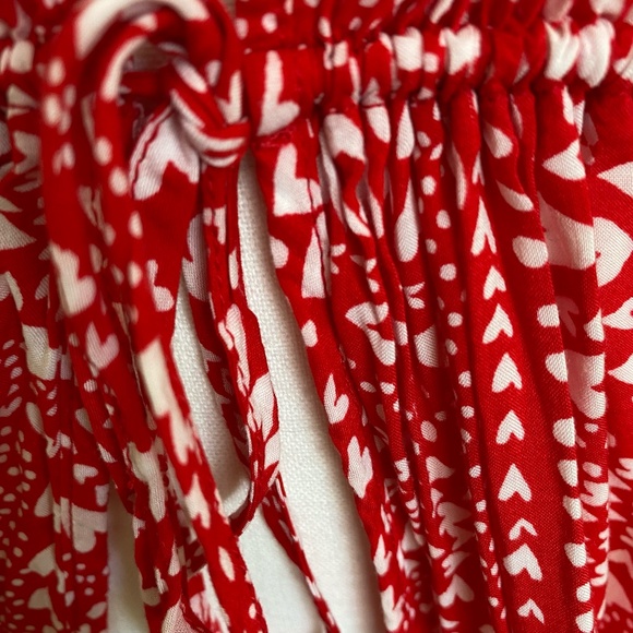 Vicoria's Secret heart design robe swimsuit cover kimono. OS - Picture 3 of 11